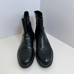 Franco Sarto Womens Black Boot size 10 S23/899